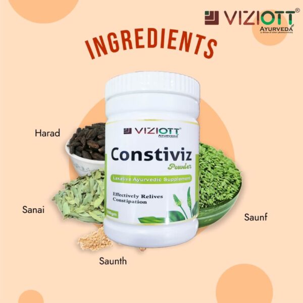 Constiviz – Ayurvedic Constipation Relief Powder - Image 4