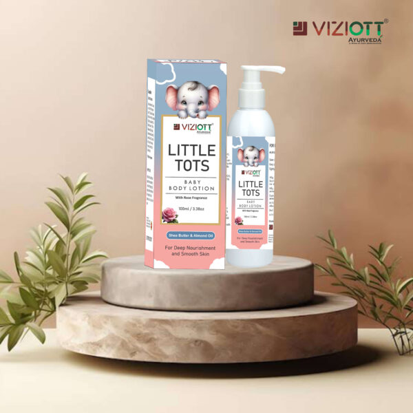 Little Tots Baby Lotion – Moisturizing Lotion for Soft & Healthy Skin