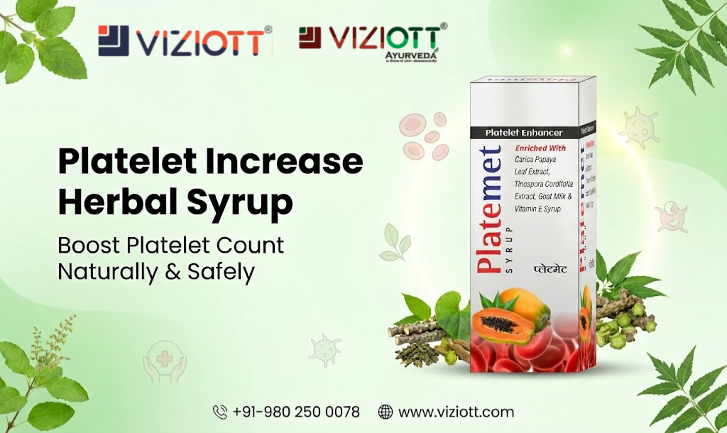 Platelet Increase Herbal Syrup