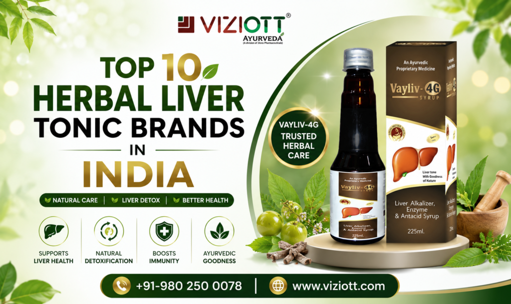 Top 10 Herbal Liver Tonic Brands in India